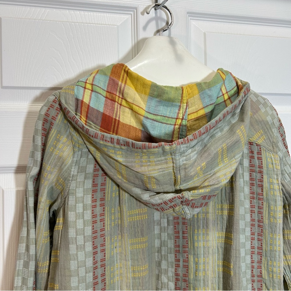 Woolrich Colorful Plaid Zip Up Shirt Jacket - Picture 6 of 9